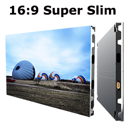 LSP Series Super Slim 600 * 337.5mm Fine Pixel Pitch 16: 9 Aspect Ratio Led Panel Cost Efective Video Wall kanggo 2K / 4K / 8K LED TV
